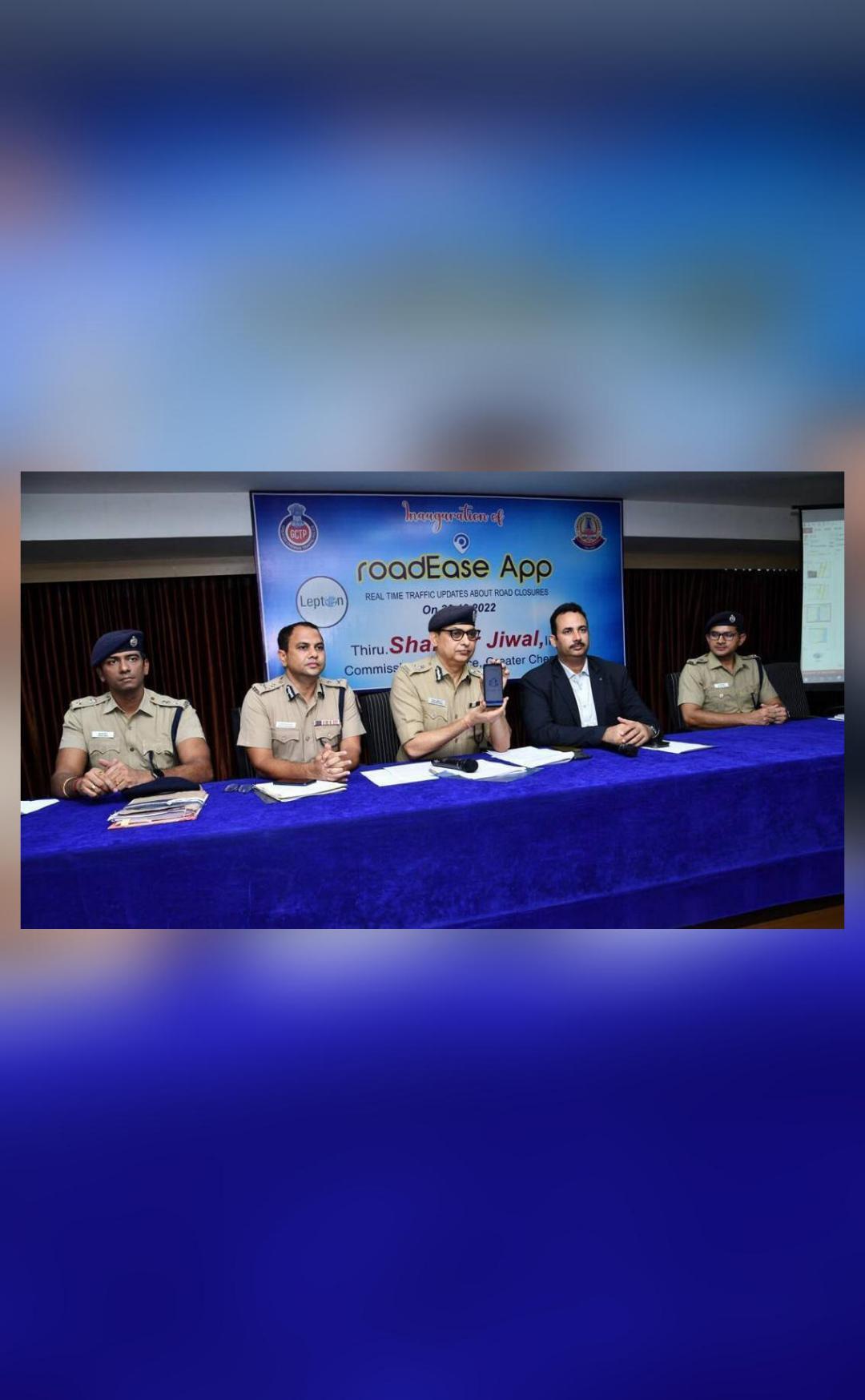 Chennai Police launch mobile app to provide realtime traffic updates