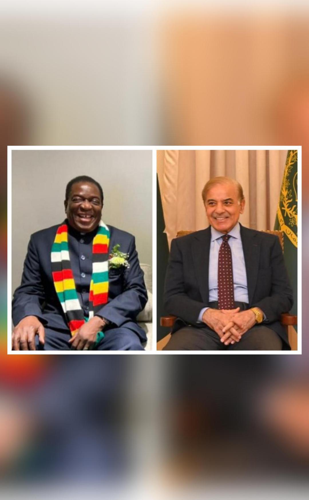 Pak PM responds to Zimbabwe President's 'Mr Bean' joke as Zimbabwe