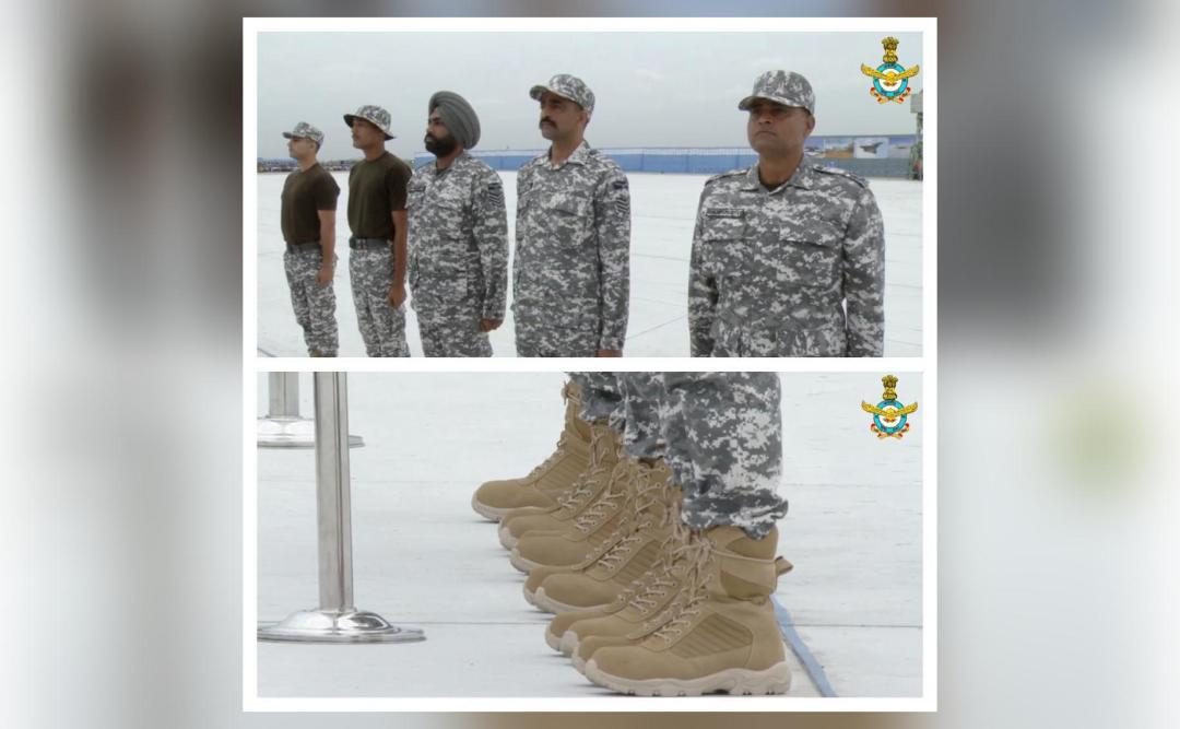 Air Force Unveils New Combat Uniform on IAF Day