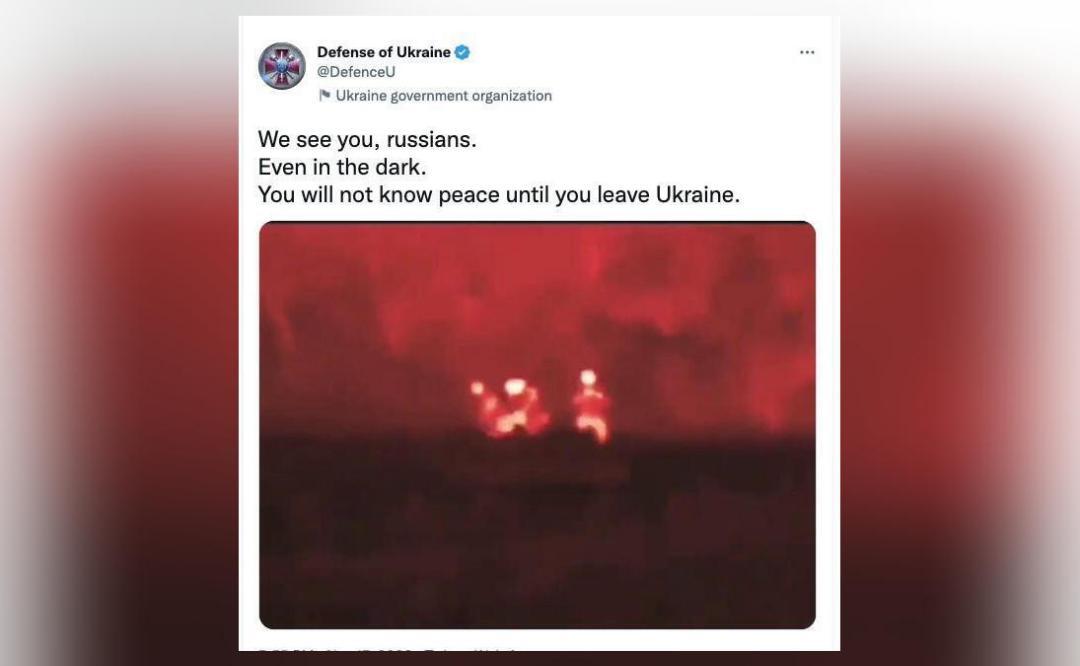 You'll not know peace until you leave, we see you: Ukraine to Russia