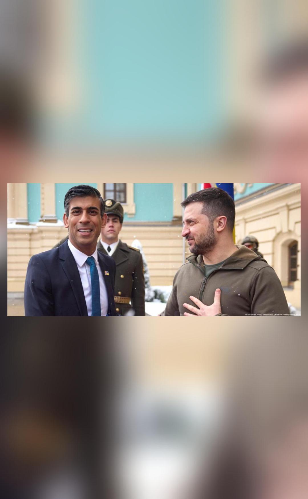 UK PM Sunak Pays Surprise Visit To Kyiv Announces Defence Package Uk pm sunak pays surprise visit to kyiv announces defence package