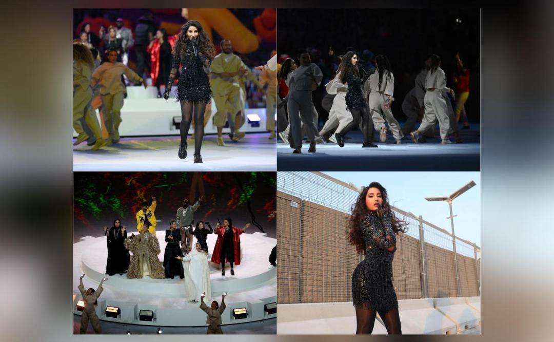 Nora Fatehi Performs At Fifa World Cup Closing Ceremony Pics Surface 2022fifaworldcup News 4625