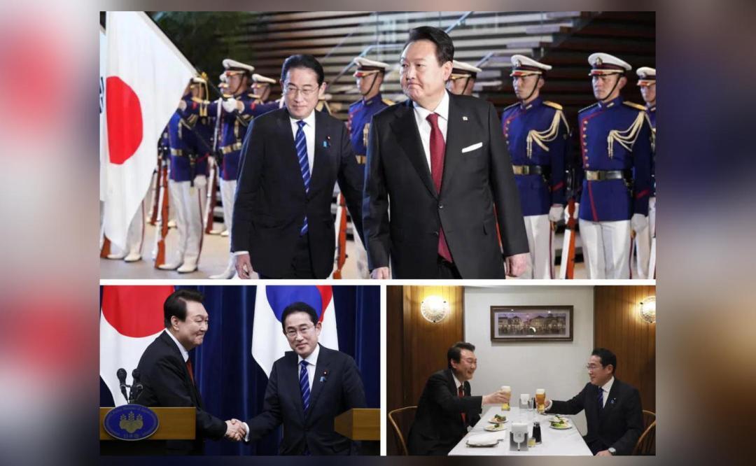 Japan welcomes a South Korean President for 1st time in 12 years