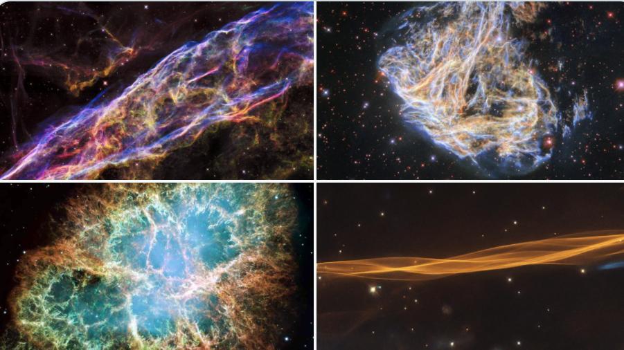 NASA shares pics by Hubble showing aftermath of stars' death Science