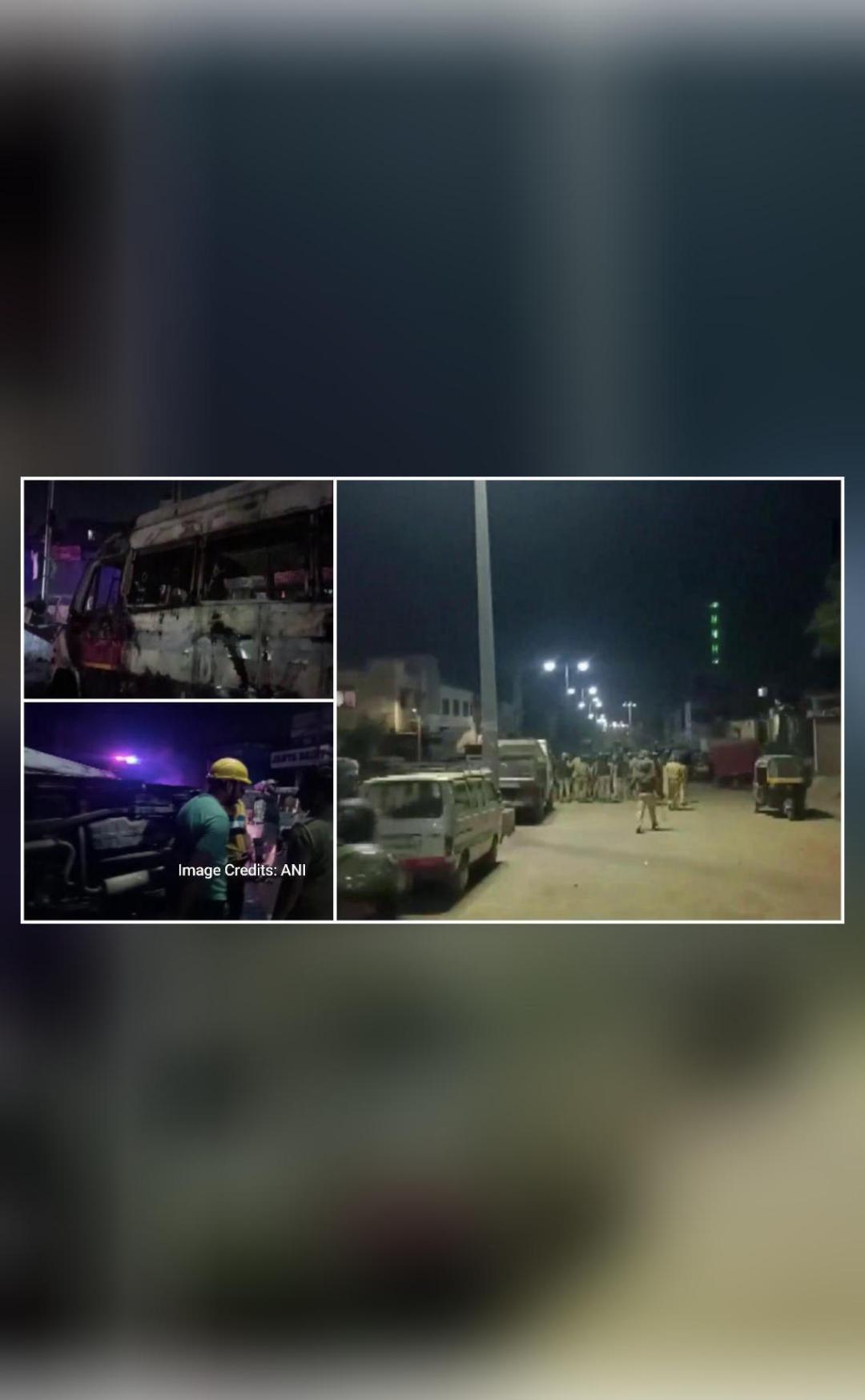 Clash Breaks Out On Ram Navami Eve In Maha City Vehicles Torched