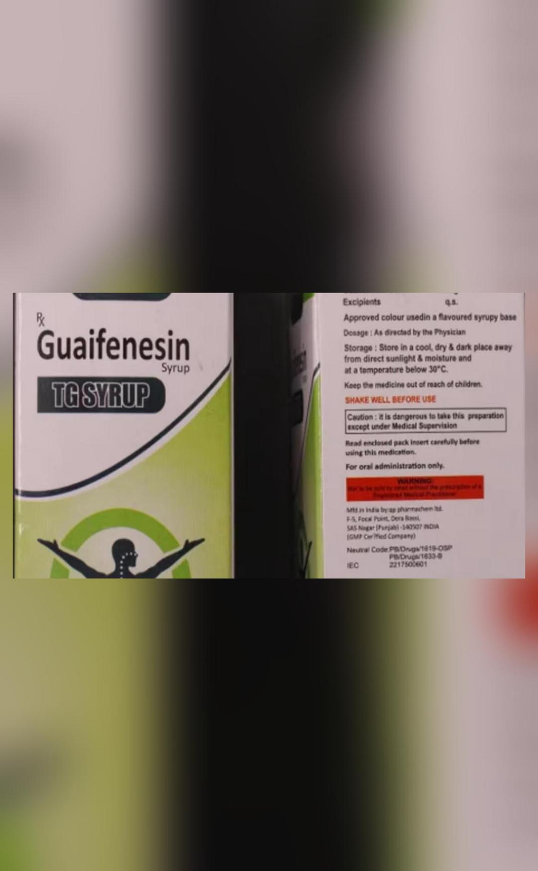 WHO tested expired samples of cough syrup in Pacific Indian firm