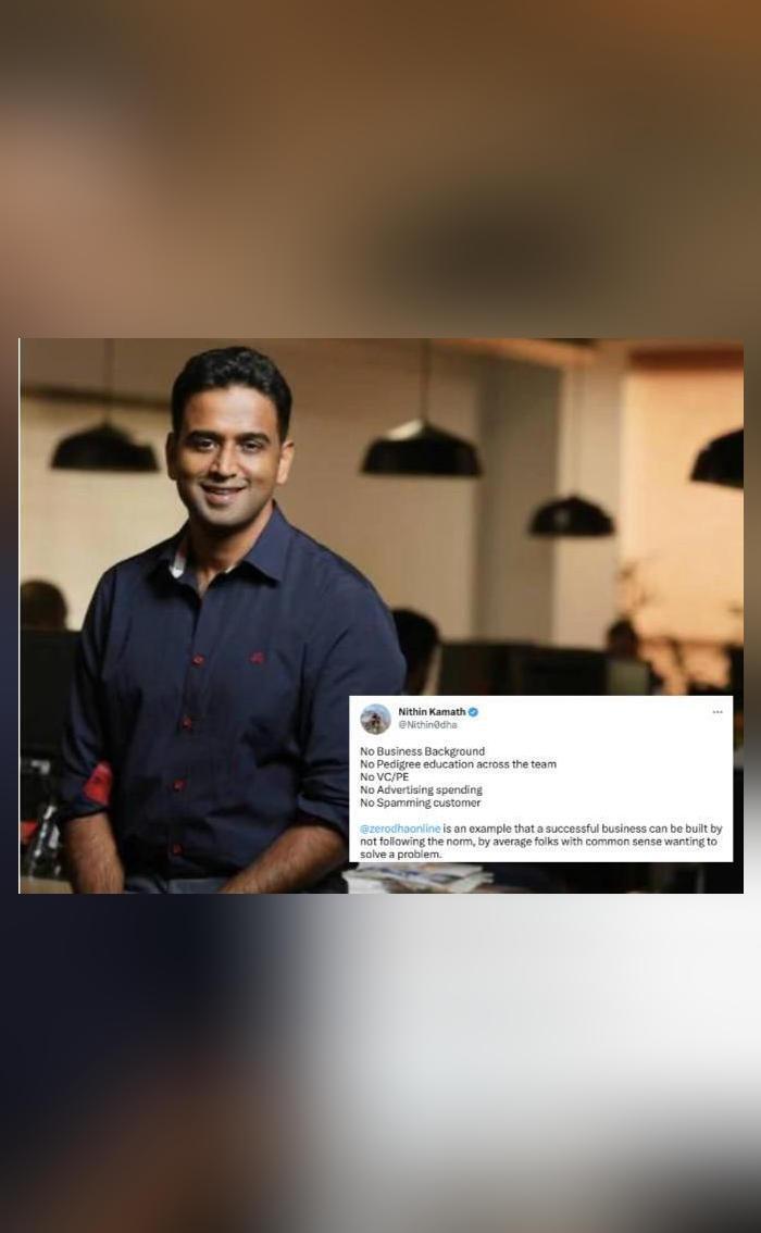 A successful business can be built by average folks: Zerodha CEO