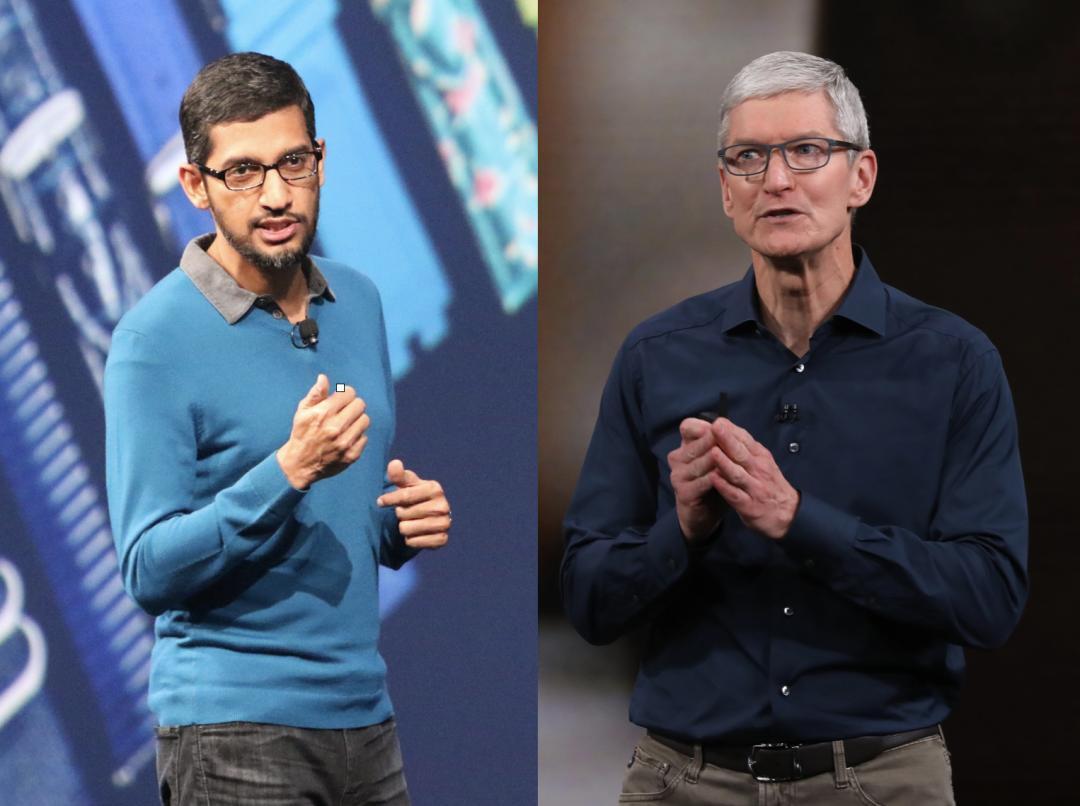 Google and Apple CEOs competed to hire and retain two IITians Report