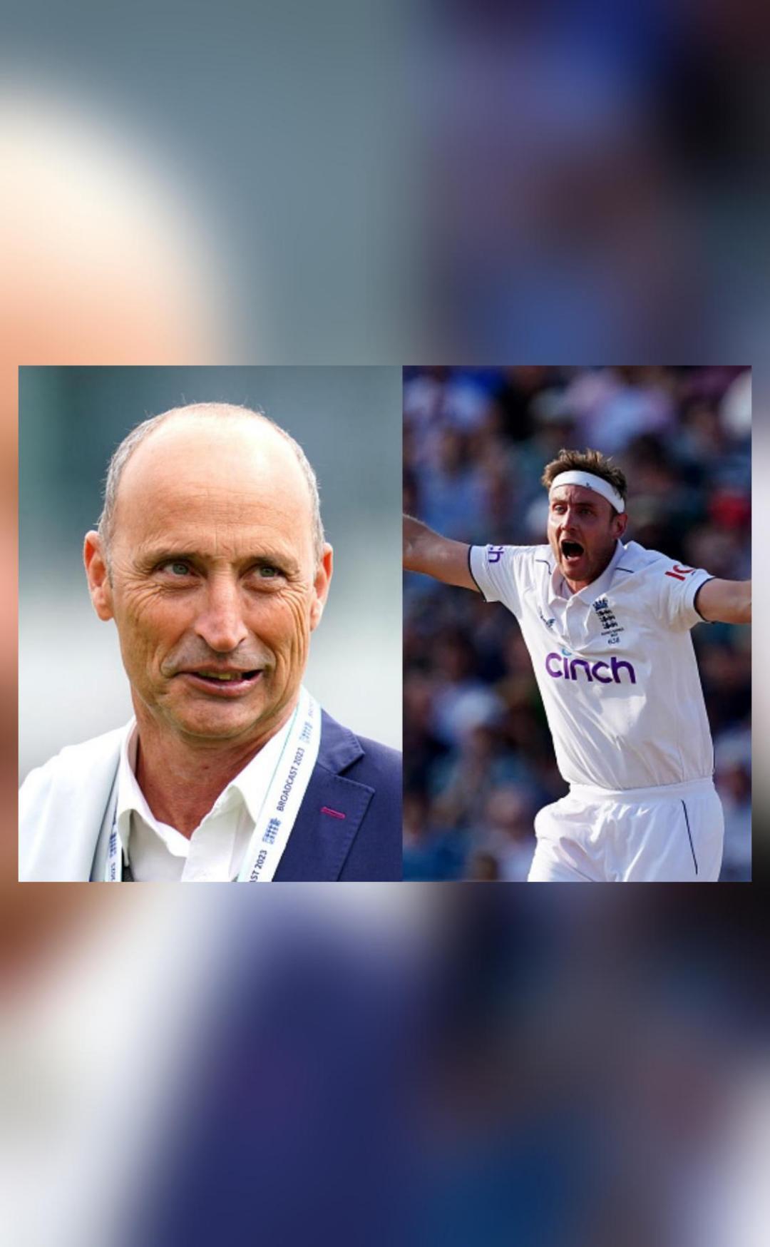 You should've seen him, toenail was falling off Nasser on Broad