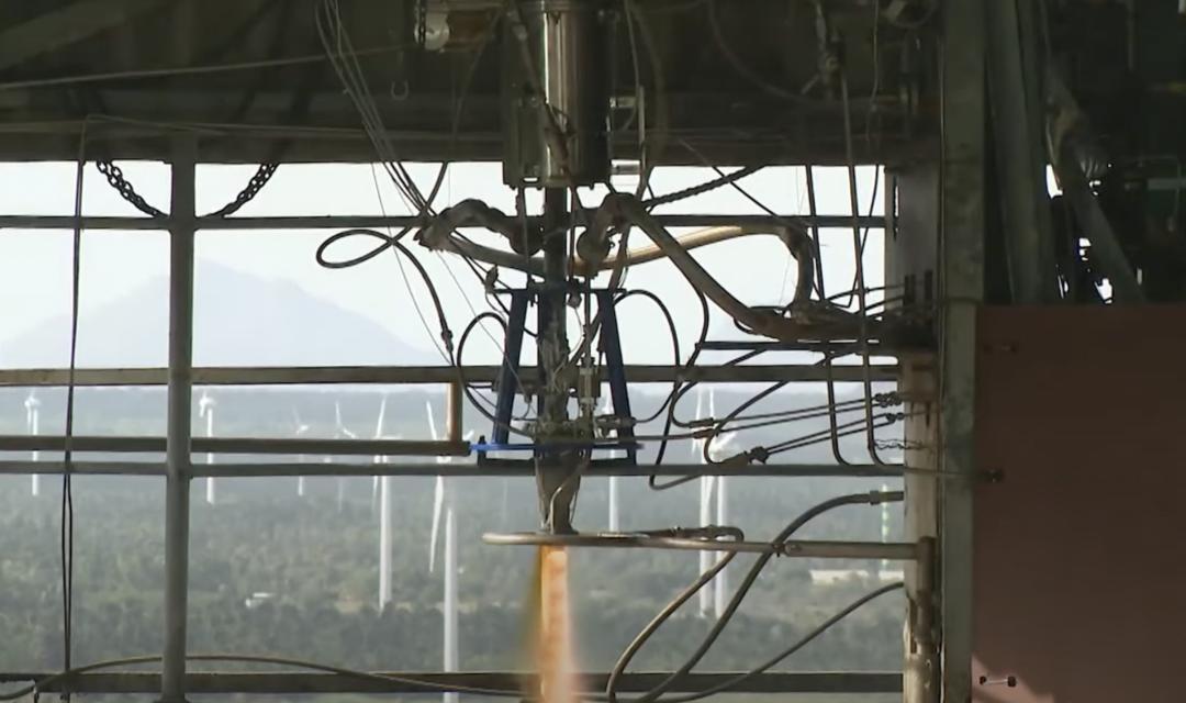 Skyroot, ISRO conduct 100-sec test of rocket engine Raman-II | Startup ...