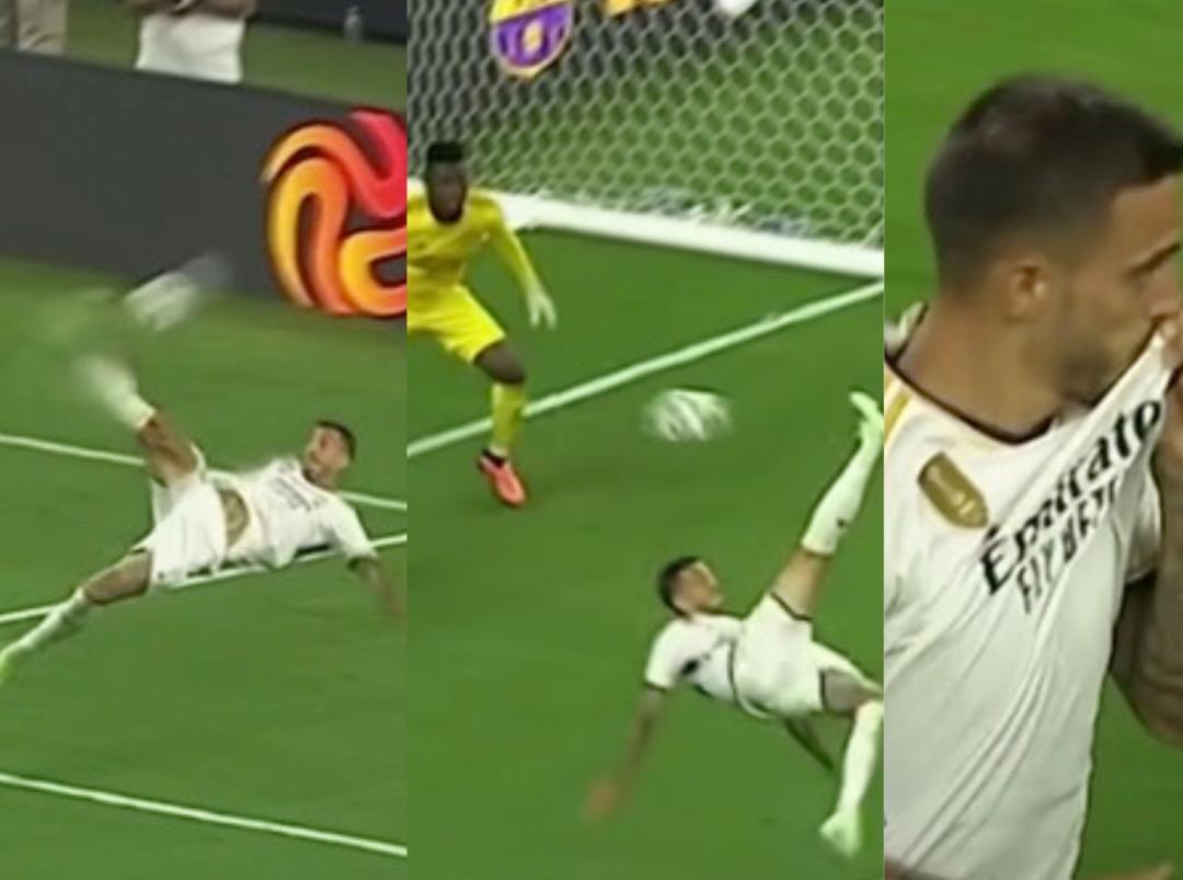 Madrid's Joselu hits bicycle kick goal in friendly game vs Man Utd