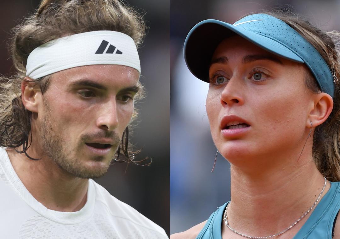 Tsitsipas Girlfriend Badosa Pull Out Of Wimbledon Mixed Doubles 8898