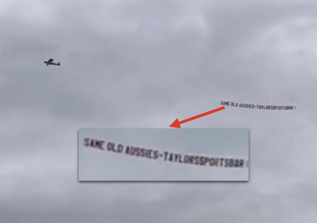 UK Pub Owner Trolls Australia Cricket Team By Hiring Plane With Banner