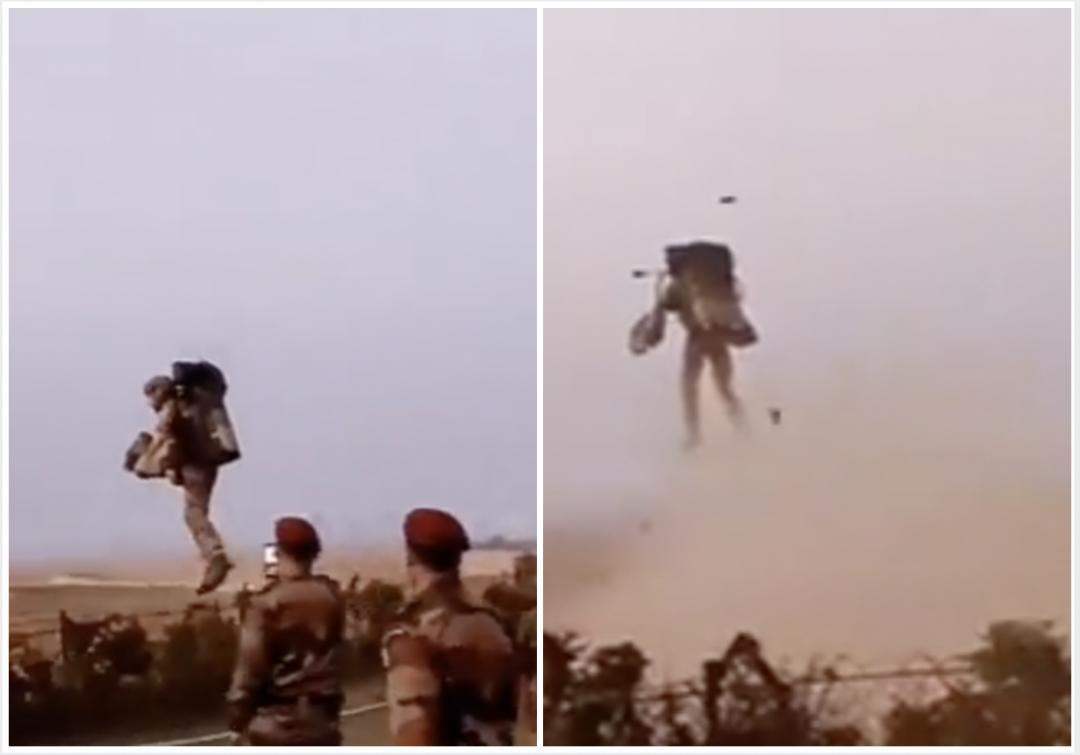 Indian Army tests a new jetpack suit in Agra, shares video