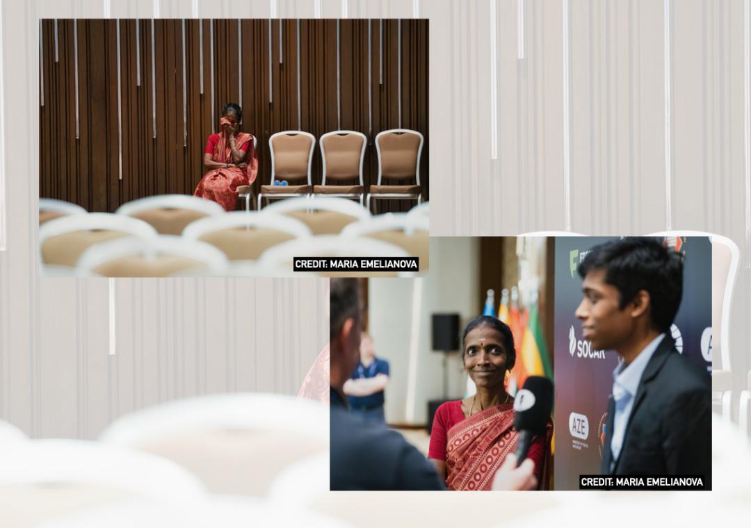 Touching Image Of R Praggnanandha's Mother Goes Viral As He Enters Chess  World Cup Semis