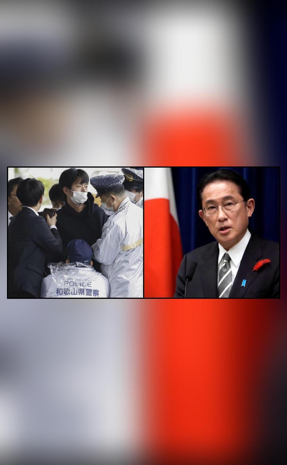 Man charged for throwing explosives at Japan PM Fumio Kishida