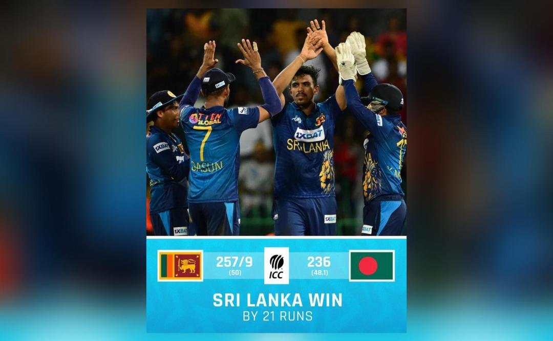 Sri Lanka record second-longest winning streak in ODI cricket history