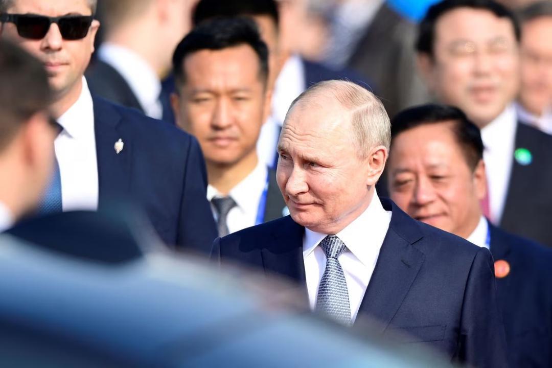 Russian President Putin arrives in China to meet Xi Jinping