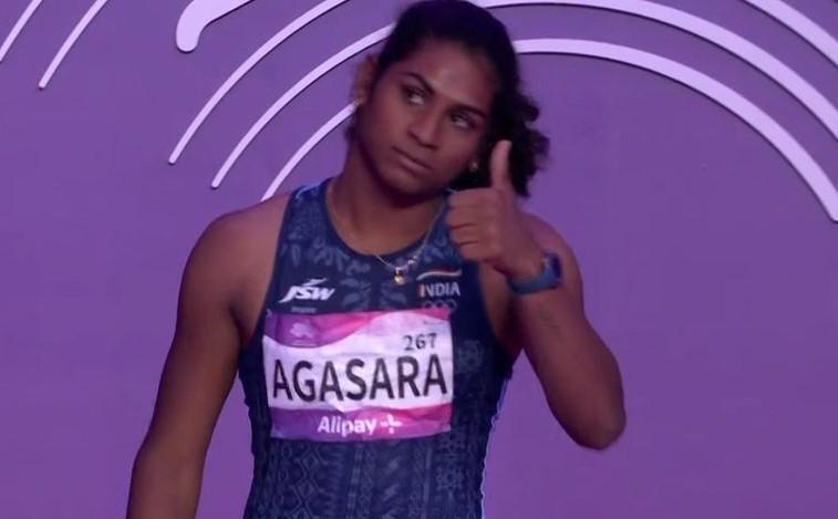 20 year old Nandini Agasara Wins India s 10th Medal In Athletics At 