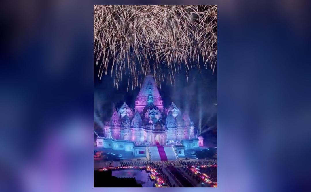 Largest Hindu temple in US inaugurated, video surfaces