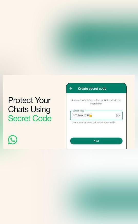 WhatsApp introduces 'Secret Code' feature for locked chats | Technology ...