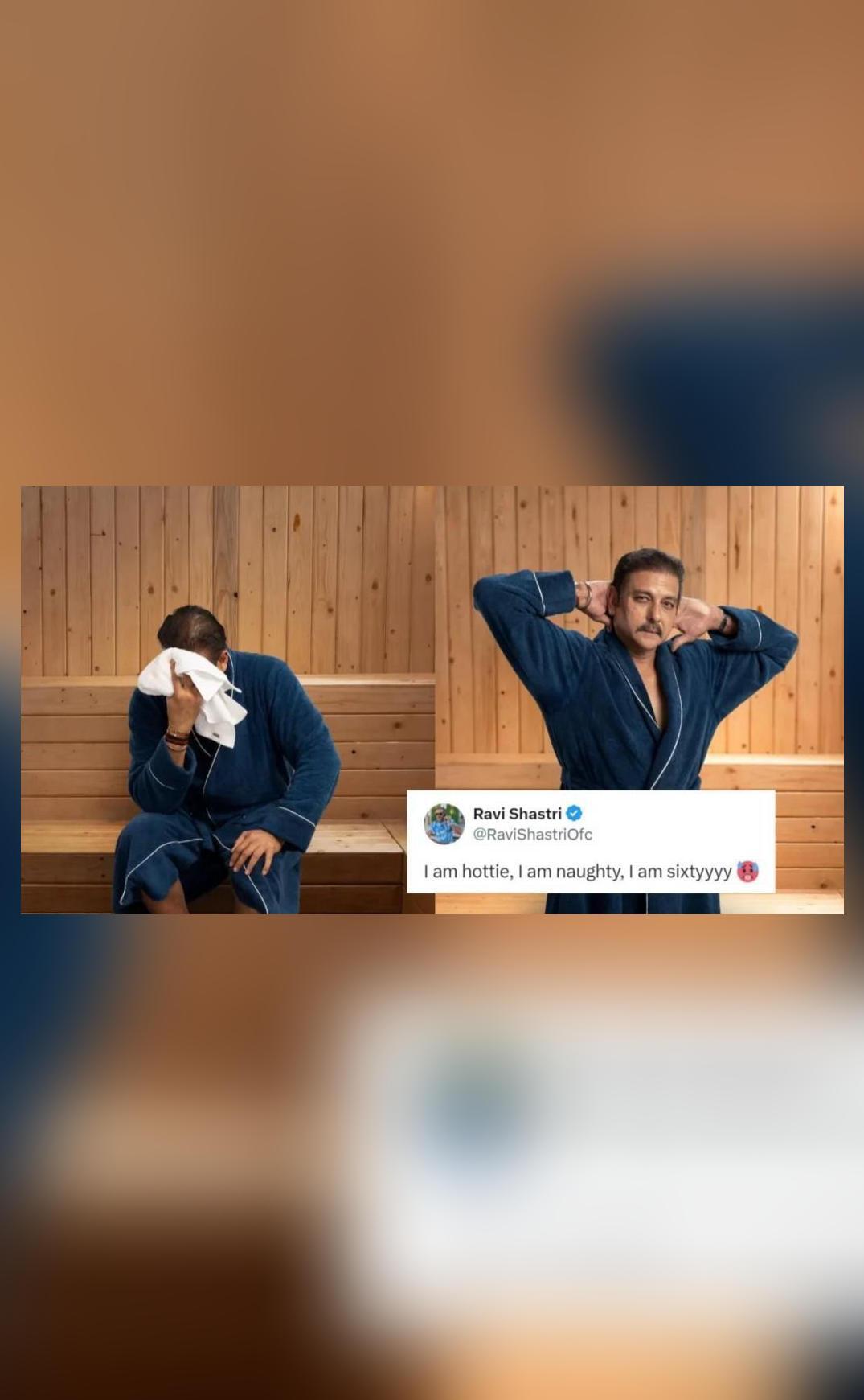 Find Ravi Meme Fans react with hilarious memes to Ravi Shastri's naughty tweets ...