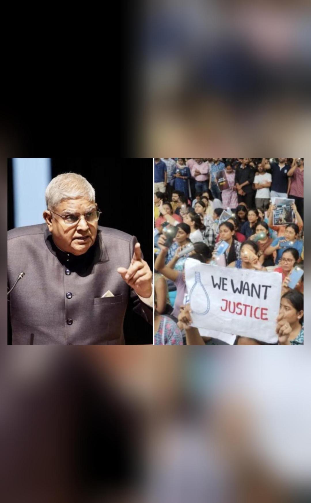 Dhankhar Criticizes NGOs' Silence on Kolkata Rape