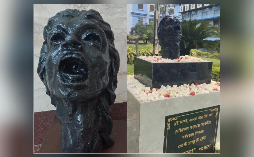 Kolkata Doctor's Memorial Statue Sparks Outrage