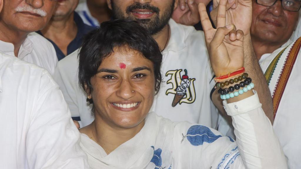 Vinesh Phogat Wins Haryana Election Debut