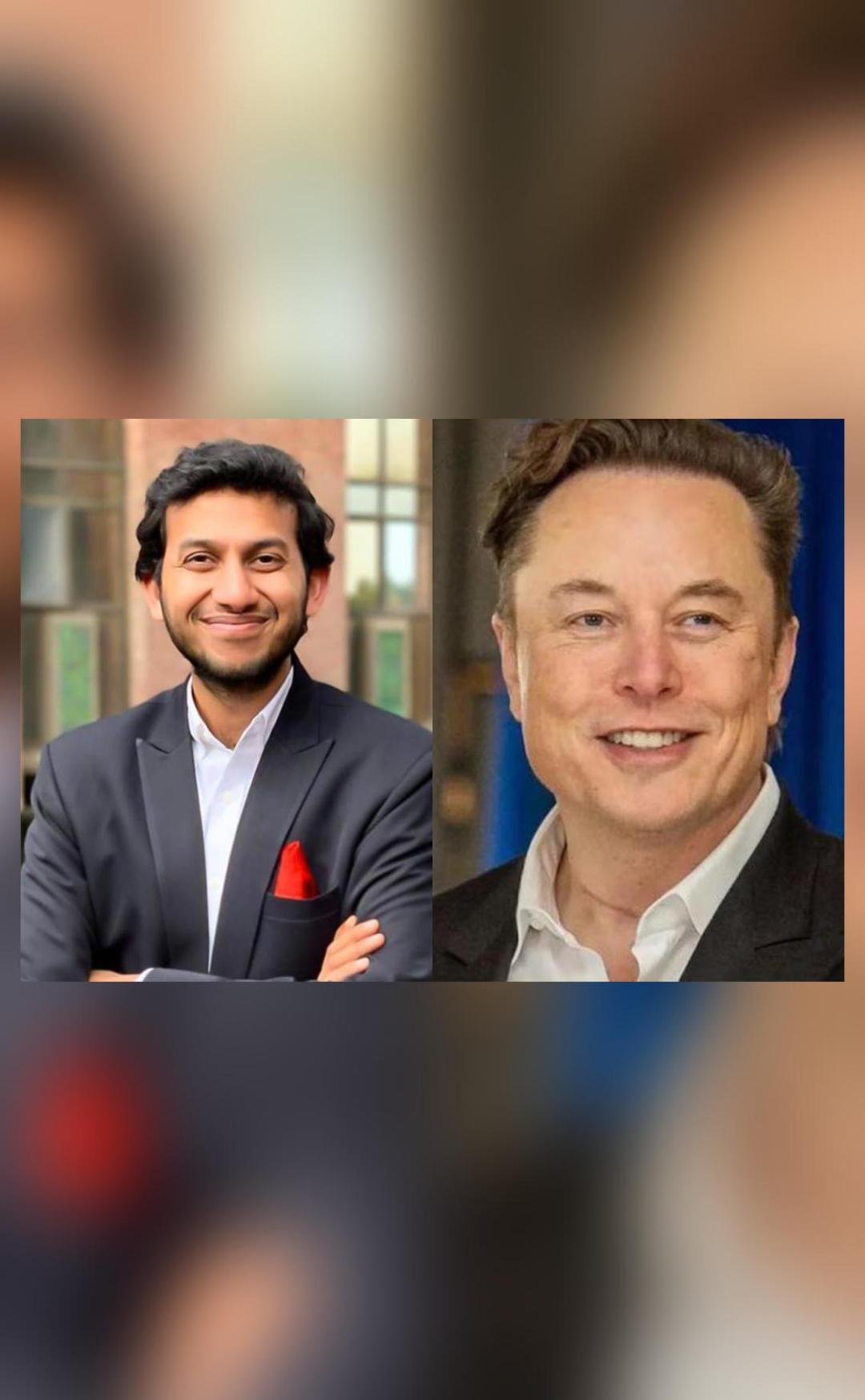 OYO CEO dines with Elon Musk at SpaceX.