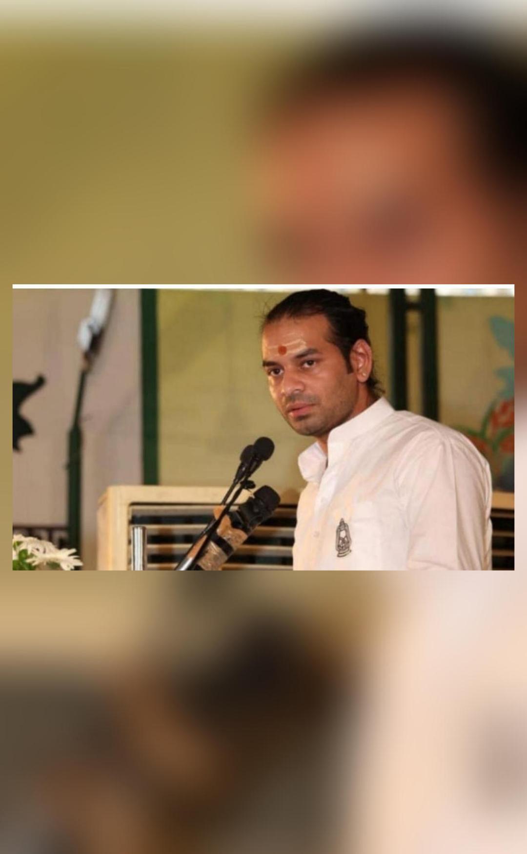 Tej Pratap Yadav hints at becoming Bihar's next CM.