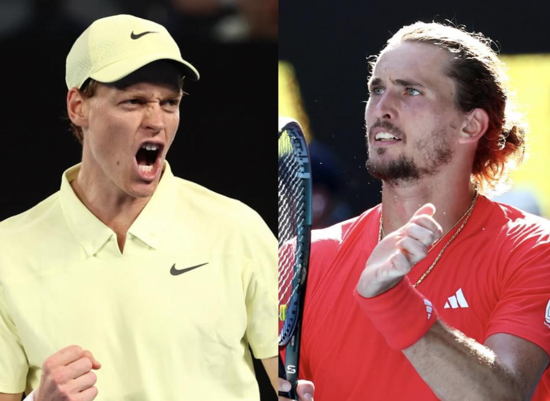 How many times have no. 1 & no. 2 featured in same Aus Open final?