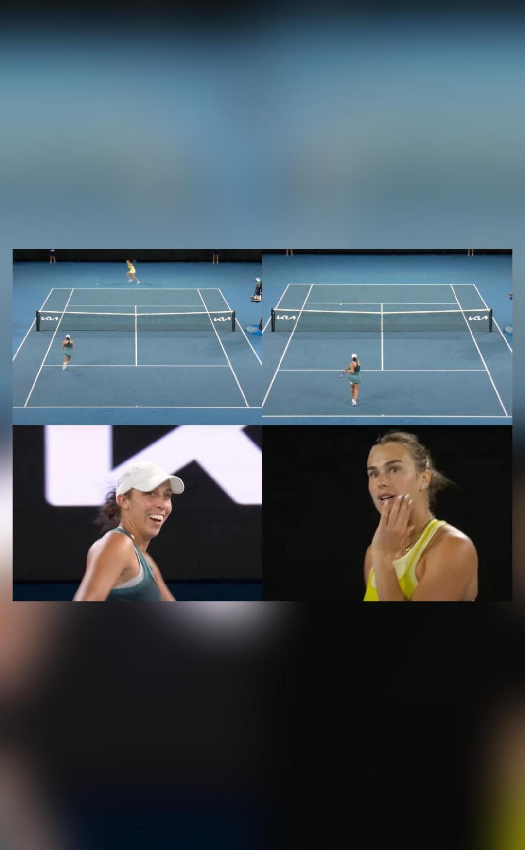 Video shows point of Australian Open 2025 women’s singles final