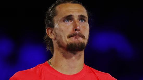 Zverev heckled by woman over domestic abuse allegations before runners-up speech at Aus Open