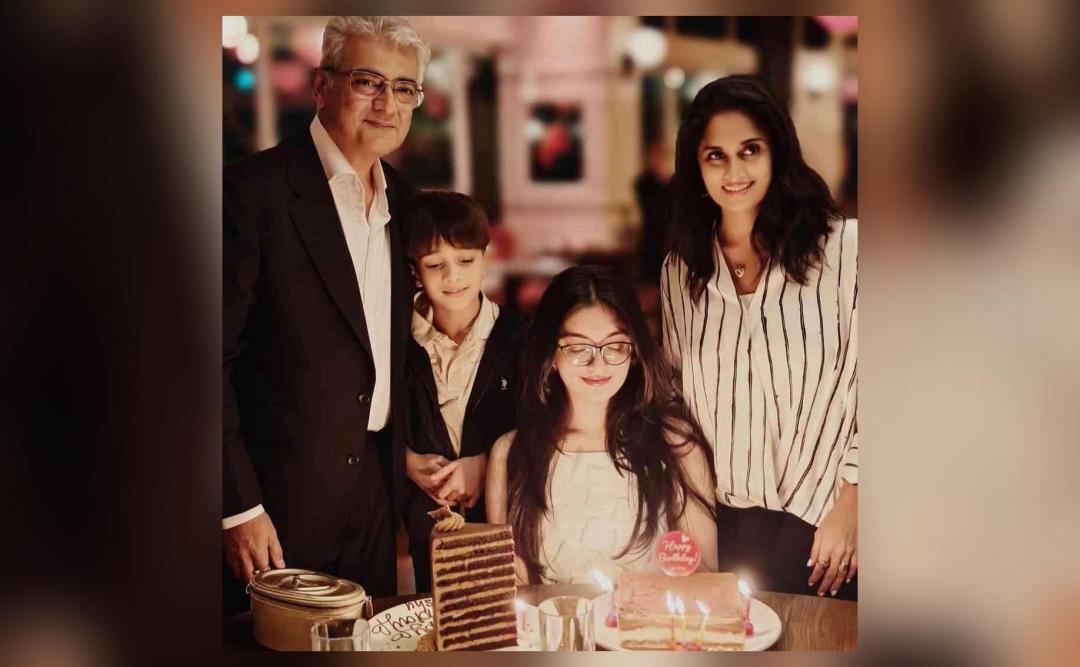 ajith daughter photos 2025