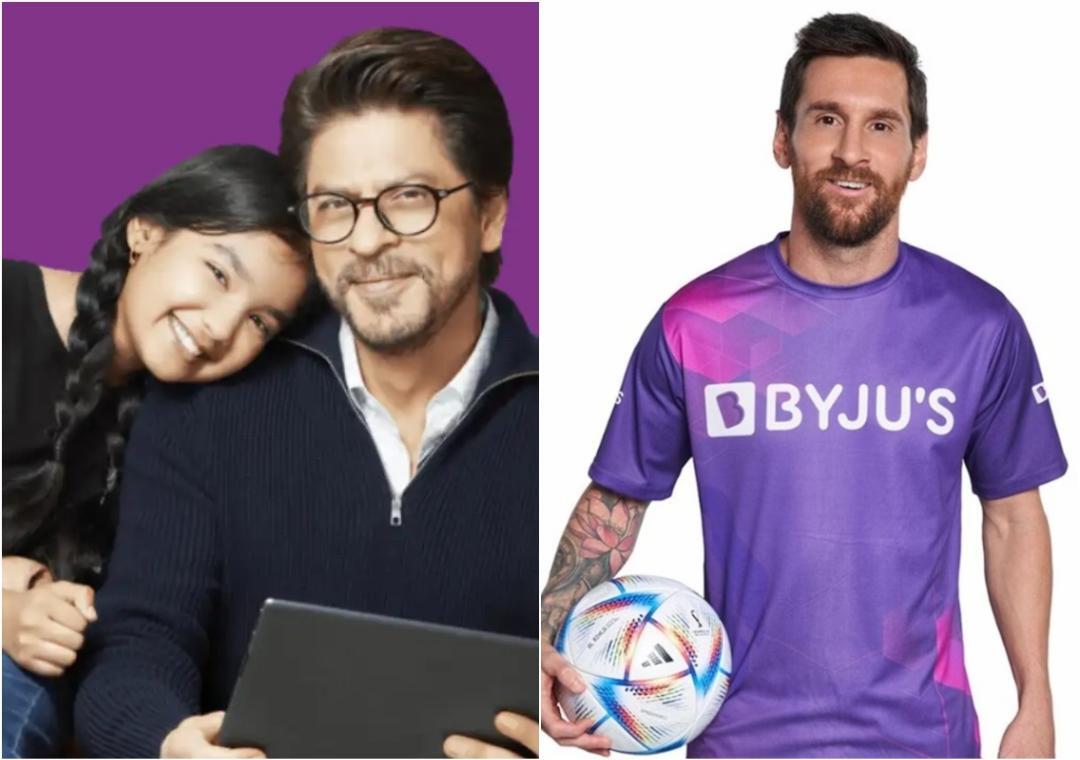 It was just to get people's attention: Byju on SRK, Messi ads