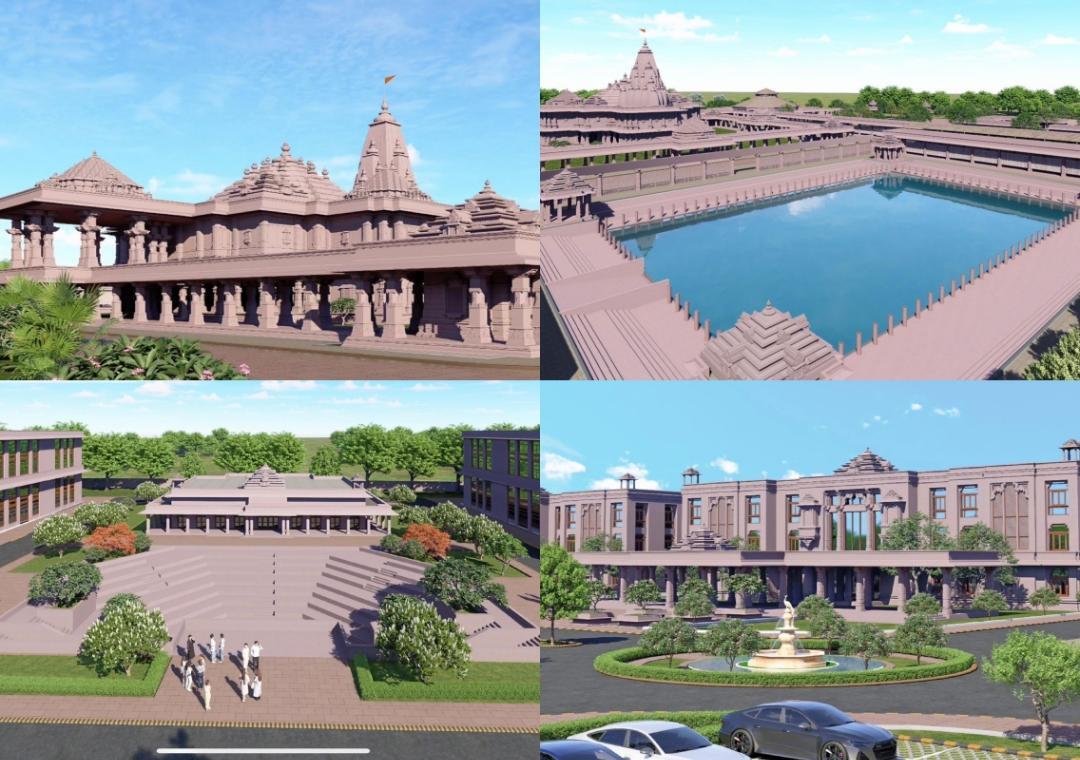 Nitish Kumar shares final design of Janaki Mandir in Sitamarhi