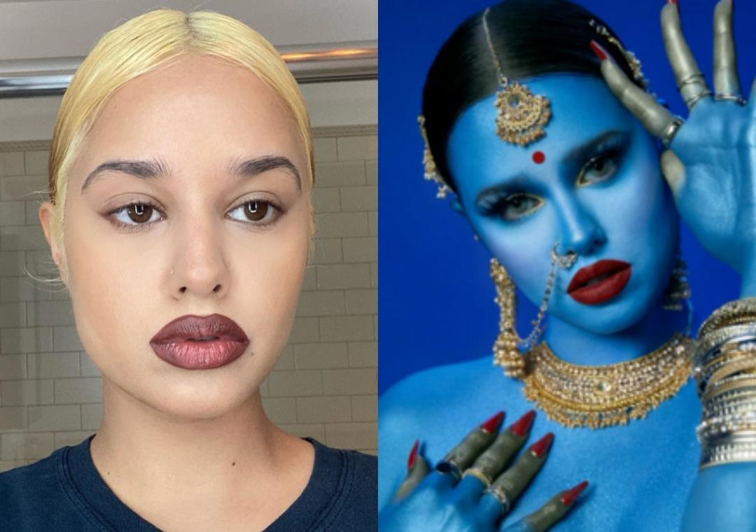 Tommy Female Rapper Who is rapper Tommy Genesis, facing backlash for dressing as Hindu ...
