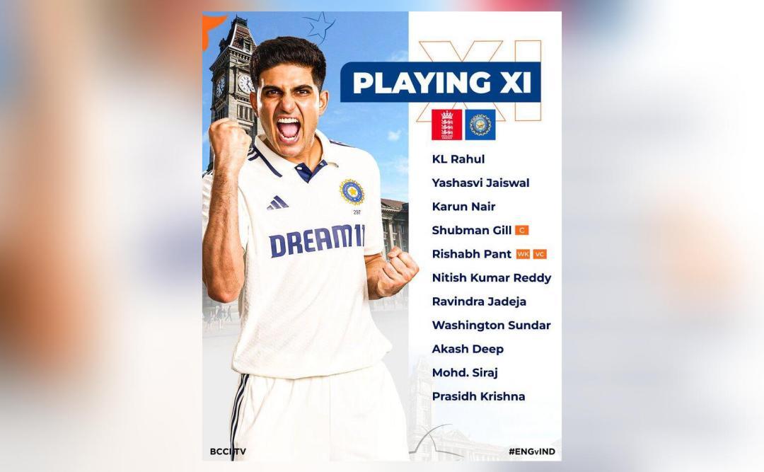 India make 3 changes for 2nd Test against England, Jasprit Bumrah rested