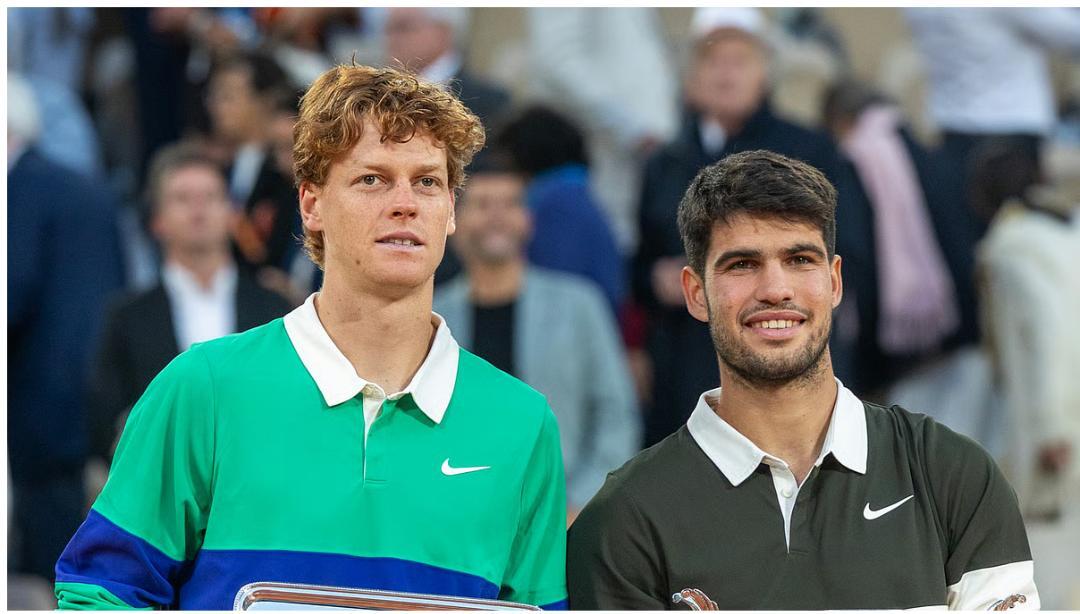 Jannik Sinner reflects on early playing days with Carlos Alcaraz