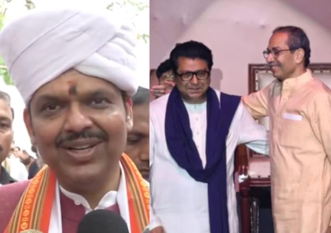 Not vijay utsav but rudali darshan: Fadnavis after Uddhav-Raj's rally