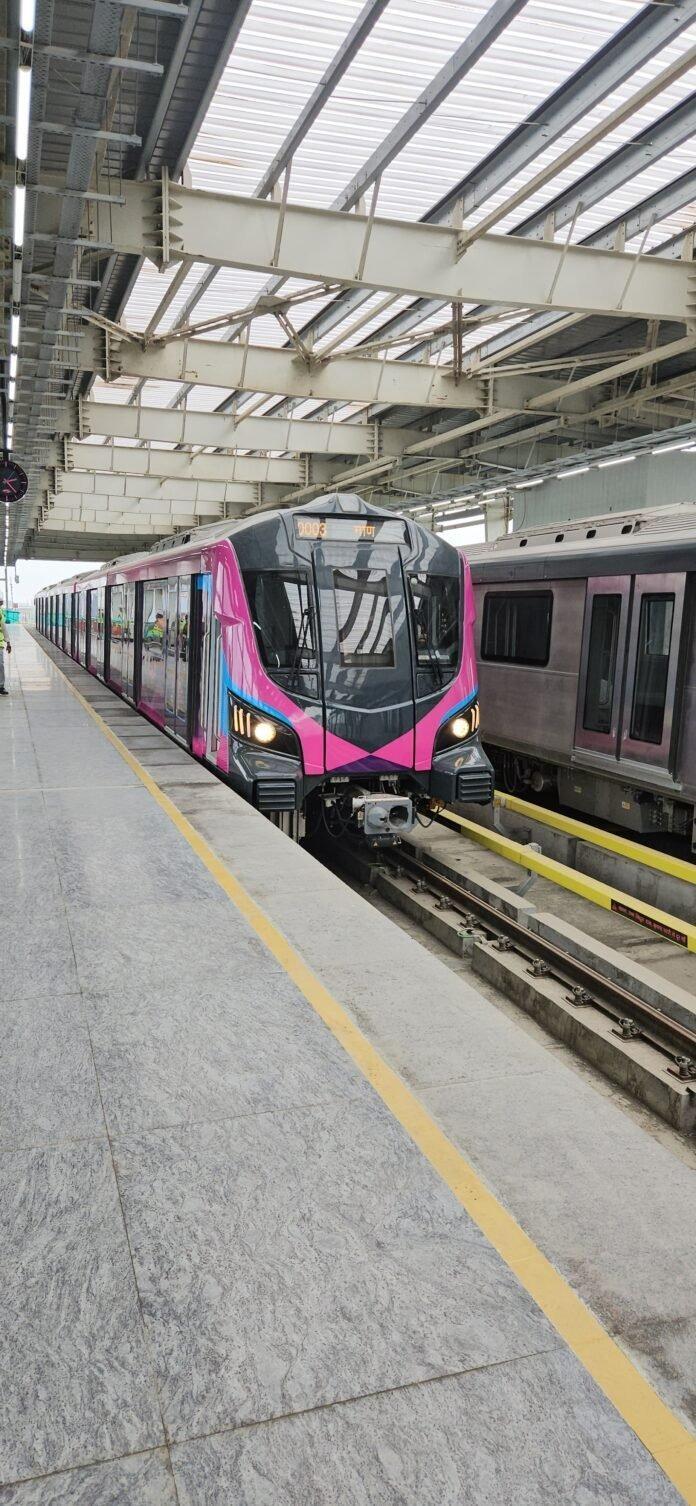 PMRDA unveils first look of Pune Metro Line 3 Rolling Stock