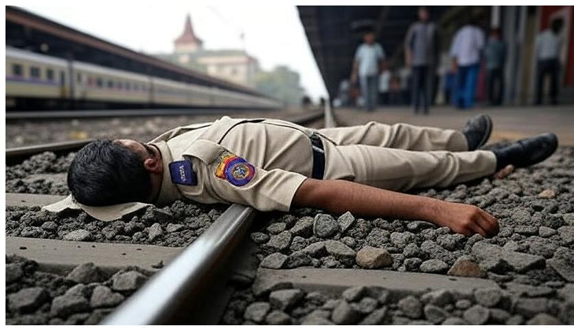 Mumbai police constable killed after being hit by local train