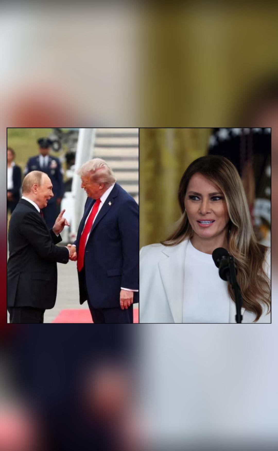 Trump hand-delivers Melania’s letter to Putin during Alaska meet