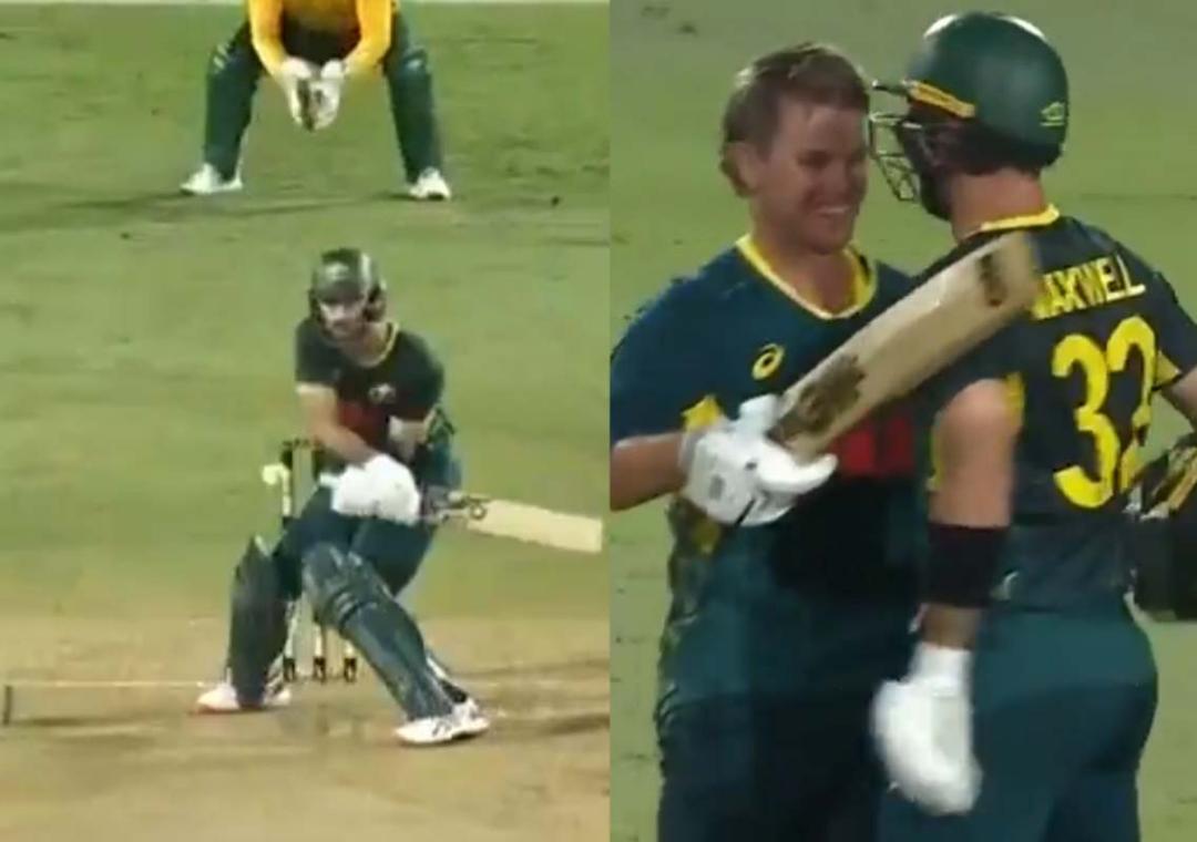 Maxwell guides Australia to two-wicket win vs SA in third T20I