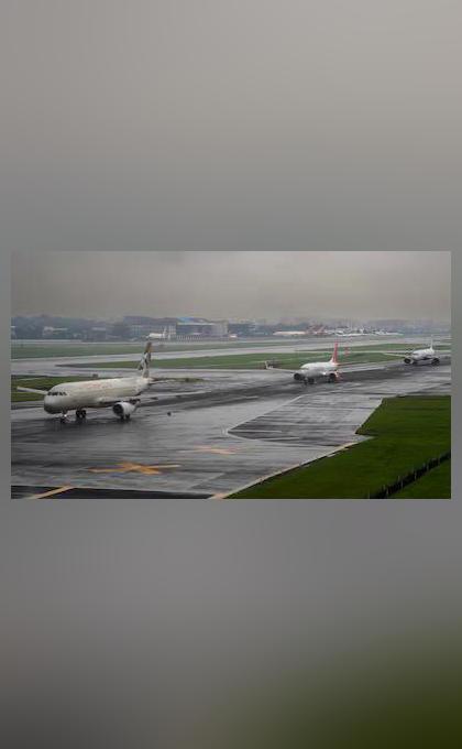 Over 350 flights delayed at Mumbai airport amid heavy rain