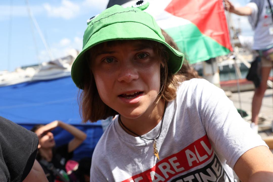 Israel plans terror cell for Greta who's en route to Gaza: Report