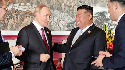 Consider it brotherly debt: N Korea's Kim to Putin for war support