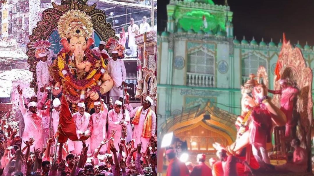 Why Lalbaugcha Raja halts at masjid during visarjan each year
