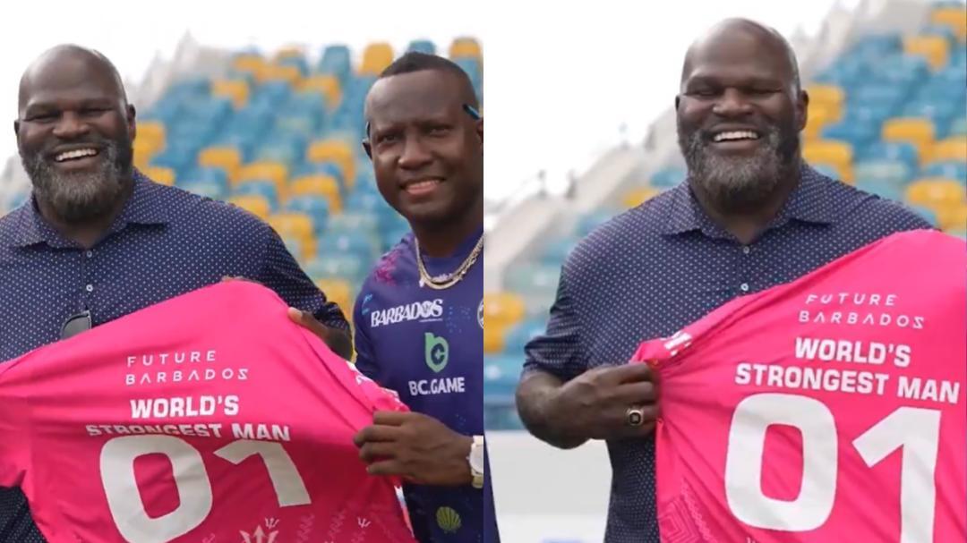 Barbados Royals honour Mark Henry with special jersey